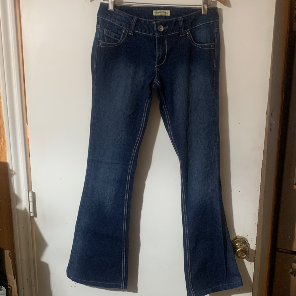 Paris Blues Classic Wide Leg Blue Jeans